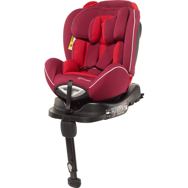 BabyGO Kindersitz Fixleg Rotation 360 Red 1 BabyGO Kindersitz Fixleg Rotation 360 Red