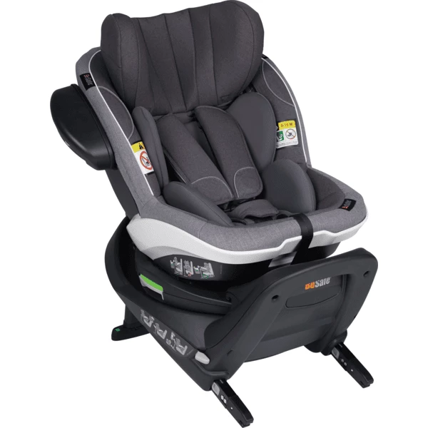 BeSafe Kindersitz IZi Turn I-Size Metallic Mélange 1 BeSafe Kindersitz IZi Turn I-Size Metallic Mélange