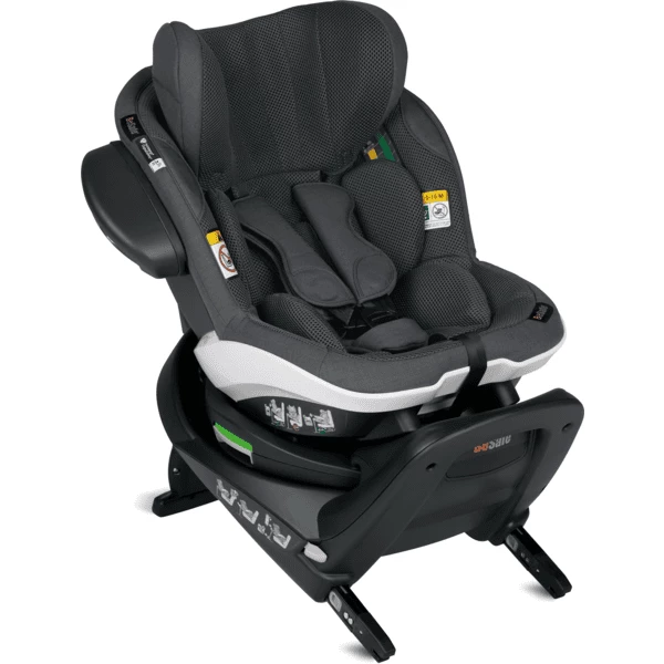 BeSafe Kindersitz IZi Turn M I-Size Anthracite Mesh 1 BeSafe Kindersitz IZi Turn M I-Size Anthracite Mesh