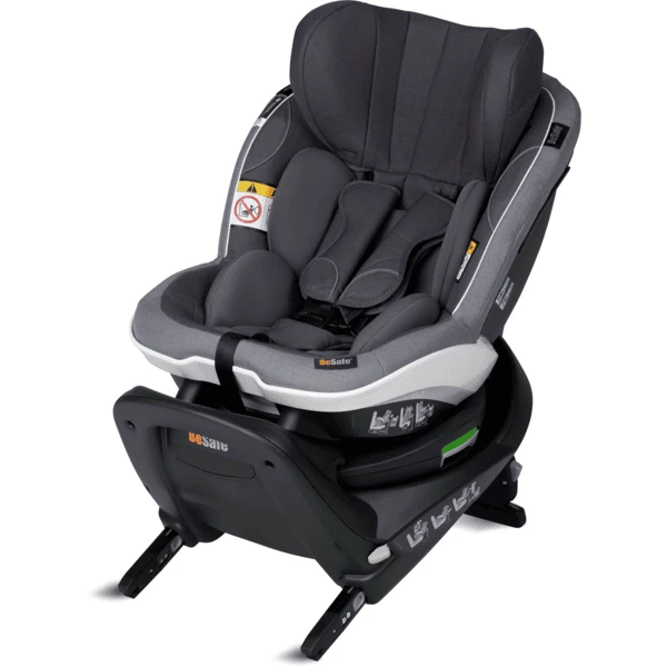 BeSafe Kindersitz IZi Turn M I-Size Metallic Mélange 1 BeSafe Kindersitz IZi Turn M I-Size Metallic Mélange