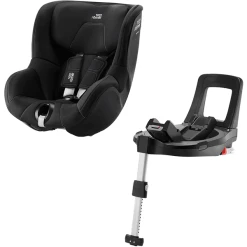 Britax Römer Kindersitz Dualfix 3 I-Size Galaxy Black Green Sense Inklusive Flex Base 5Z