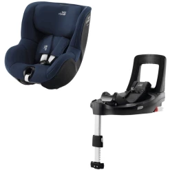 Britax Römer Kindersitz Dualfix 3 I-Size Indigo Blue Inklusive Flex Base ISENSE