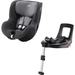 Britax Römer Kindersitz Dualfix 3 I-Size Midnight Grey Inklusive Flex Base 5Z
