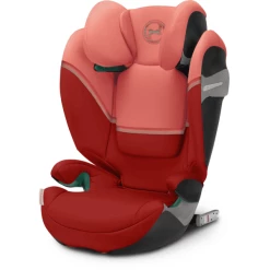 Cybex GOLD Kindersitz Solution S2 I-Fix Hibiscus Red
