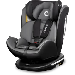 Lionelo Kindersitz Bastiaan Grey Black Base