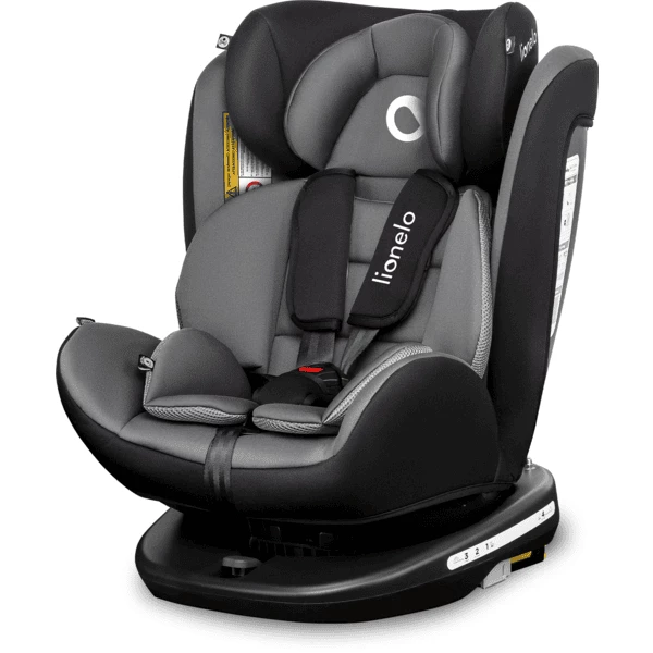 Lionelo Kindersitz Bastiaan Grey Black Base 1 Lionelo Kindersitz Bastiaan Grey Black Base