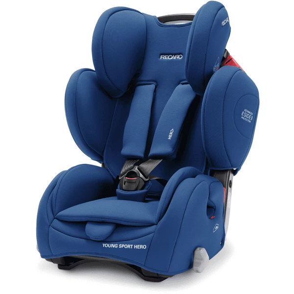 RECARO Kindersitz Young Sport Hero Core Energy Blue 1 RECARO Kindersitz Young Sport Hero Core Energy Blue